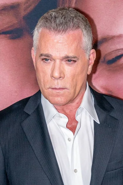 Vertical Ray Liotta Attending Premiere Marriage Story Paris Theater New — Stock Photo, Image