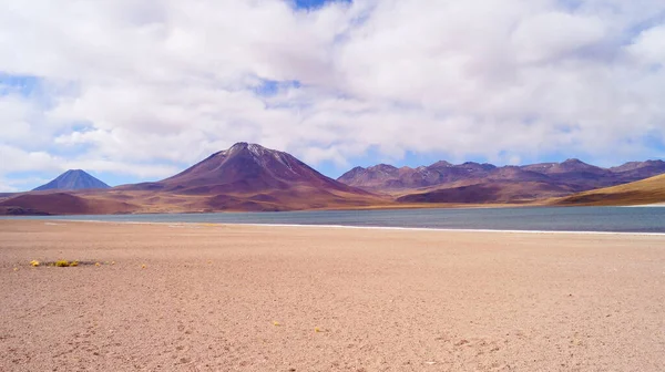 Eine Landschaft Aus Der Atacama Wüste Und Den Bergen Der — Stockfoto