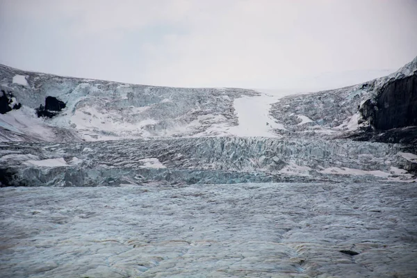 Вид Повітря Красиві Гори Національному Парку Льодовика Джаспер Канада — стокове фото