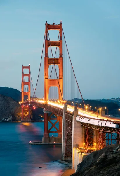 Мост Голден Гейт Сан Франциско Калифорния — стоковое фото