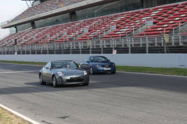 İkonik Nissan 350 z özel yapım Japon spor arabası.