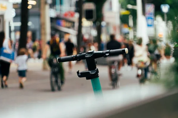 Vue Scooter Dans Rue Vienne Autriche — Photo