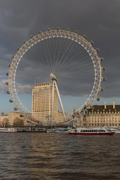 Das London Eye England Großbritannien — Stockfoto
