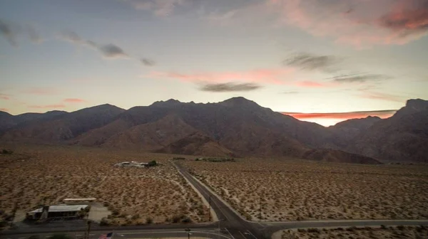 Uma Bela Paisagem Montanhas Deserto Borrego Springs Condado San Diego — Fotografia de Stock