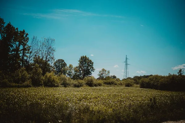 Vysílací Věž Venkově — Stock fotografie