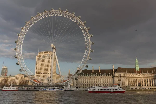 Das London Eye England Großbritannien — Stockfoto