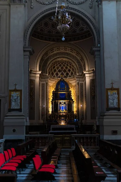 Vertikal Bild Det Blå Tabernaklet Palermo Cathedral Sicilien Italien — Stockfoto