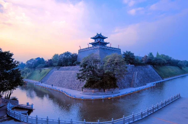 Starobylá Strážní Věž Xian City — Stock fotografie