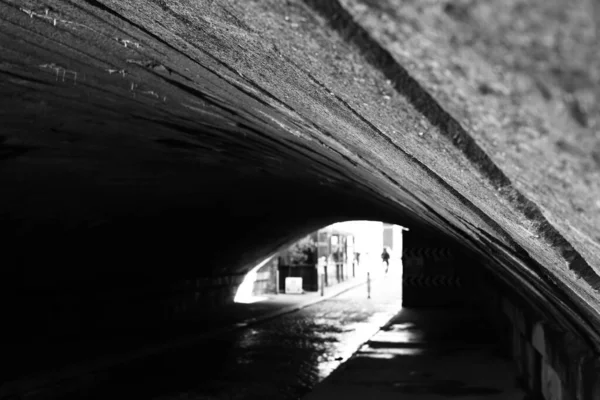 Túnel Sobre Uma Estrada Grand Canal Dock — Fotografia de Stock