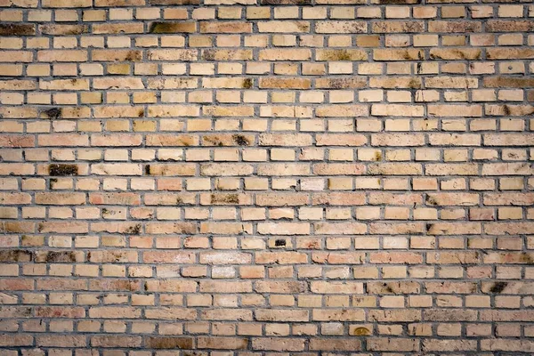 Primo Piano Una Vecchia Texture Muraria Mattoni Perfetta Sfondo — Foto Stock