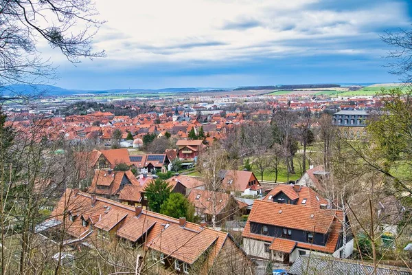 Almanya Baden Wurttemberg Adında Küçük Bir Kasabanın Güzel Bir Manzarası — Stok fotoğraf