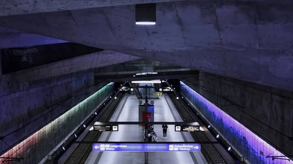 Stanice Metra Bergwerk Consolidation Důlní Konsolidace Německém Gelsenkirchenu — Stock fotografie