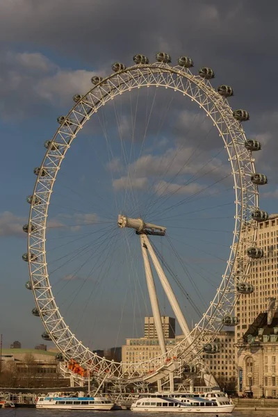 Das London Eye England Großbritannien — Stockfoto