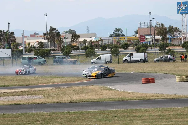 Nissan Silvia S13 Sportautó Egyedi Előadása — Stock Fotó