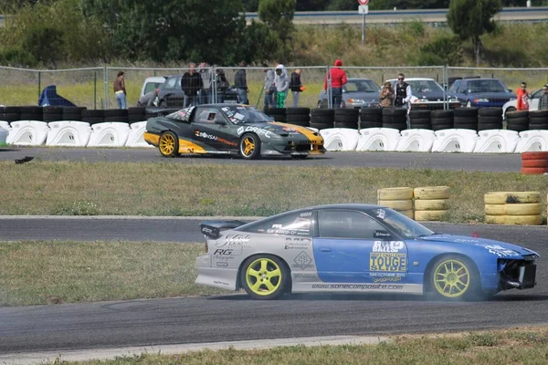 Nissan Silvia S13 Sportautó Egyedi Előadása — Stock Fotó