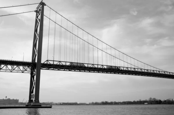 Una Splendida Vista Sul Ponte Ambassador — Foto Stock