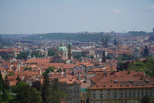 Paisaje Urbano Ciudad Menor Praga Luz Del Día República Checa — Foto de Stock