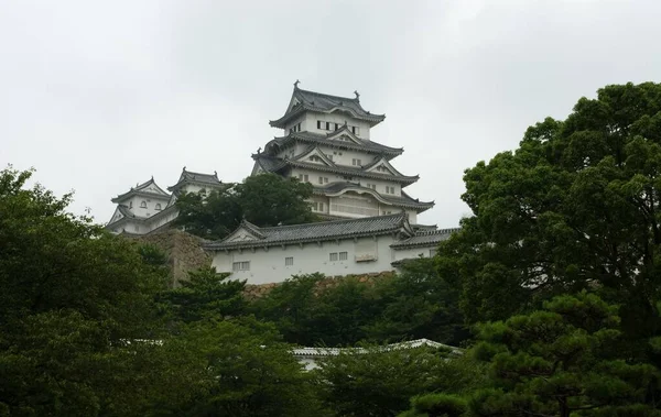 Hilltop Japanese Himeji Castle — Stock Photo, Image