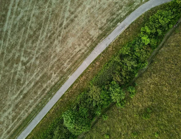 Een Antenne Drone Uitzicht Prachtige Kust — Stockfoto