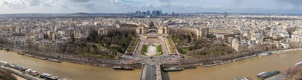 Панорама Парижа Франція Яку Видно Ейфелевої Вежі — стокове фото