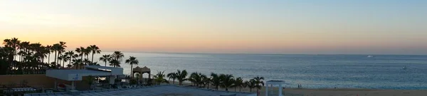 Early Morning Sunrise Picture Captured Riu Palace Baja California — Stock Photo, Image