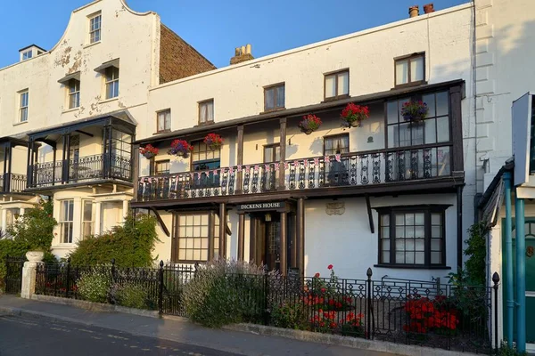 Dickens House Mattino Presto Broadstairs Thanet Kent Regno Unito — Foto Stock