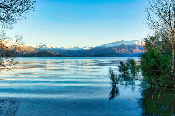 Scenic View Pure Waters Lake Wanaka South Island New Zealand — Stock Photo, Image
