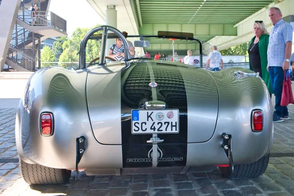 Shelby Cobra 427 Från Sextiotalet Den Gamla Utställningen Köln Bakifrån — Stockfoto