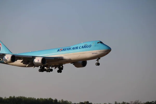 Korean Air Cargo Boeing 747 Plane — Stock Photo, Image