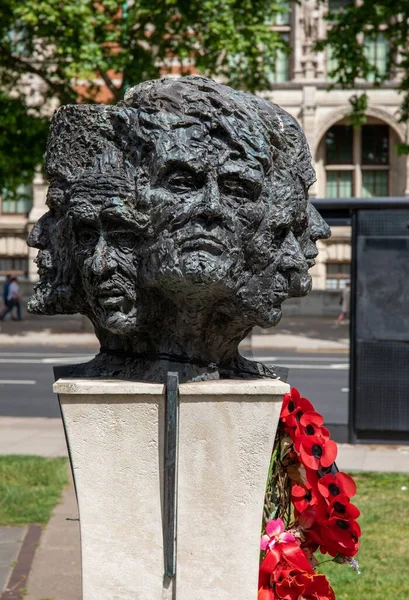 Twelve Responses Tragedy Sculpture Angela Conner South Kensington West London — Stock Photo, Image