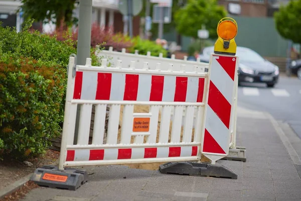 Construction Side Street — Stock Photo, Image