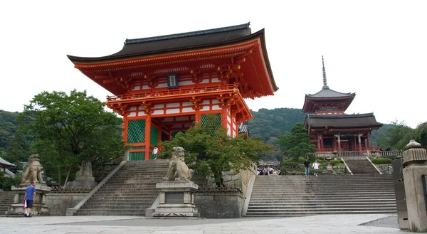 Belo Templo Kiyomizudera Japonês — Fotografia de Stock