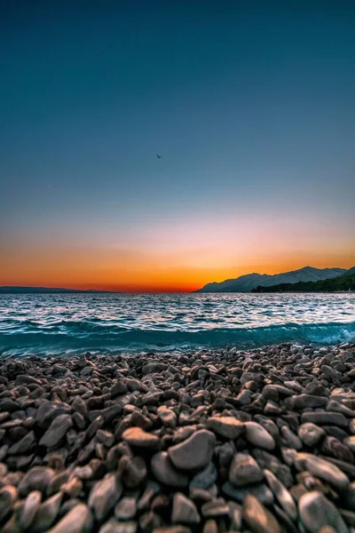 Mentre State Guardando Immagine Potete Sentire Suono Del Mare Sentire — Foto Stock