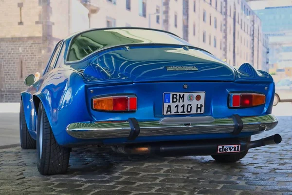 Renault Alpine A110 Berlinette 1300 Годов Выставке Кельне Германия Вид — стоковое фото