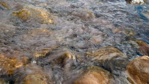 Белый Камешек Брокколи Воде — стоковое фото