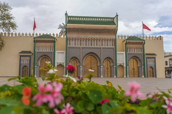 Palácio Real Velha Medina Fes — Fotografia de Stock