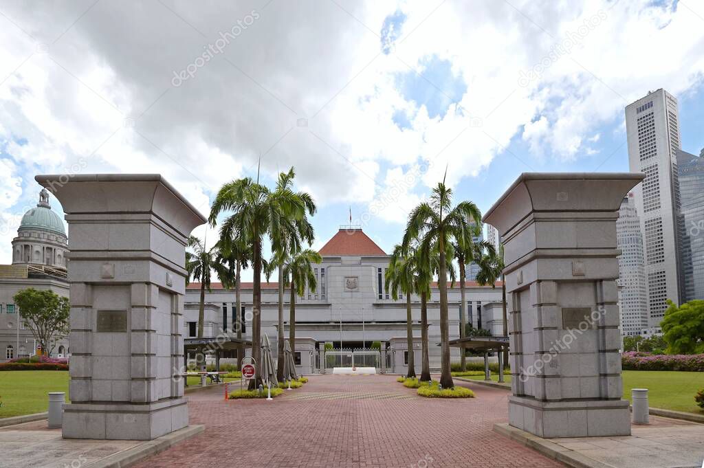 The Parliament House of Singapore was officially opened in October 1999 and houses the Parliament of Singapore.