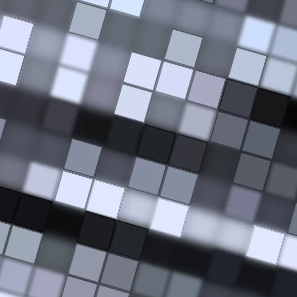 Abstrakte Bunte Low Poly Mosaik Quadratische Fliesen Stil Hintergrund Helle — Stockfoto