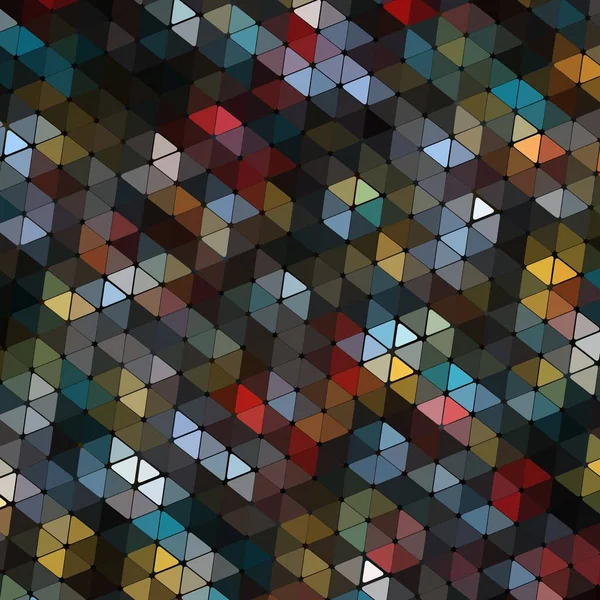 Abstract Retro Artistieke Low Polygon Driehoekige Strip Met Geometrisch Raster — Stockfoto