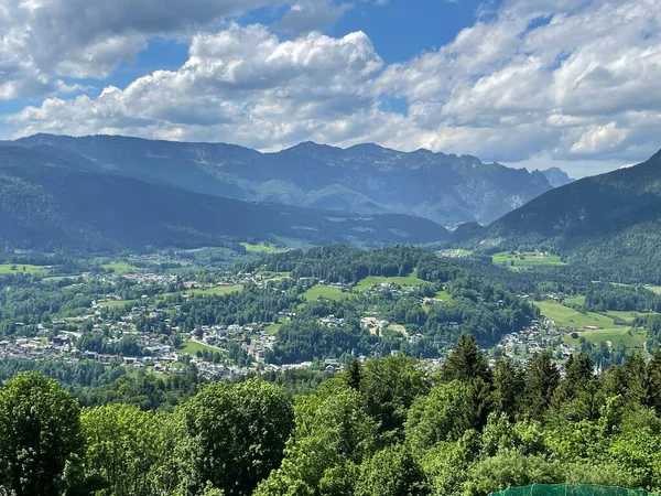 Φύση Στο Berchtesgaden Βαυαρία Άνοιξη Έχει Ξεπηδήσει — Φωτογραφία Αρχείου
