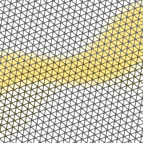 抽象レトロな芸術幾何学グリッドと低ポリゴン三角形ストリップグラデーションモザイクの背景にメッシュパターン — ストック写真
