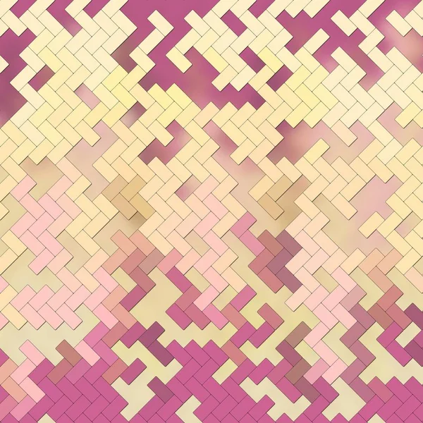 Abstrakcyjny Wielokolorowy Niski Poli Mozaika Prostokąt Styl Tło Jasny Geometryczny — Zdjęcie stockowe