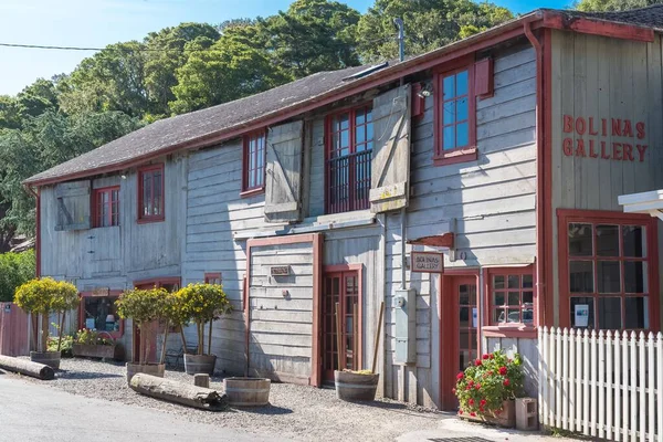 Bolinas Californie États Unis Typique Sur Pilotis Maison Sur Lac — Photo