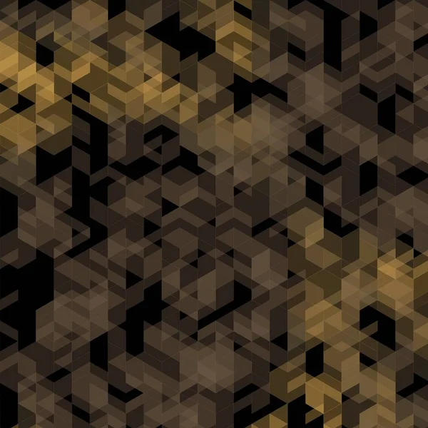 Illustration Décorative Abstraite Hexagone Forme Grille Triangulaire Motif Mosaïque Avec — Photo