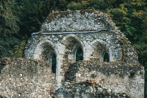Ngiltere Nin Waverley Abbey Bölgesindeki Eski Binaların Kalıntıları — Stok fotoğraf