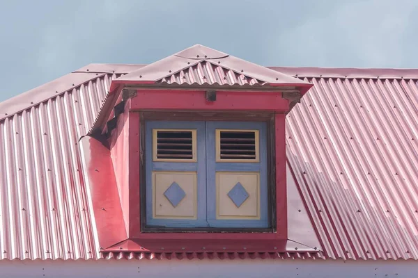 Guadeloupe Die Inseln Der Heiligen Typische Häuser Dorf — Stockfoto