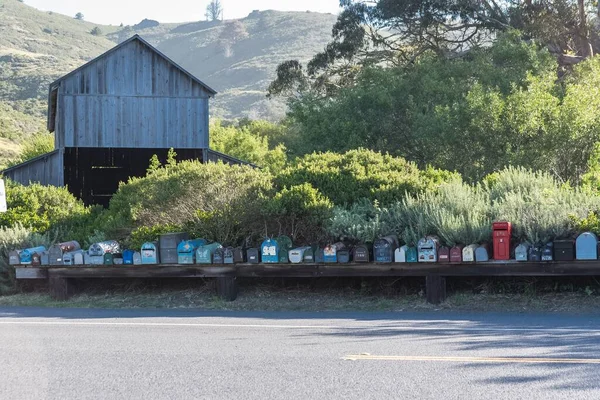 Bolinas Califórnia Eua Típico Pilhas Casa Lago — Fotografia de Stock