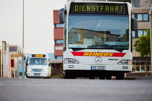 Autobus Privato Dienstfahrt Reiners Mercedes Una Strada Geilenkirchen Germania — Foto Stock