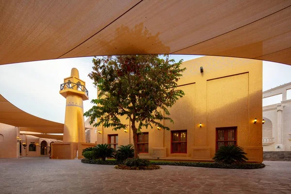 Egy Iszlám Múzeum Udvara Dohában Katarban — Stock Fotó