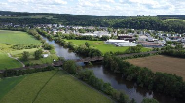 Dordogne Vadisi 'nin havadan görünüşü